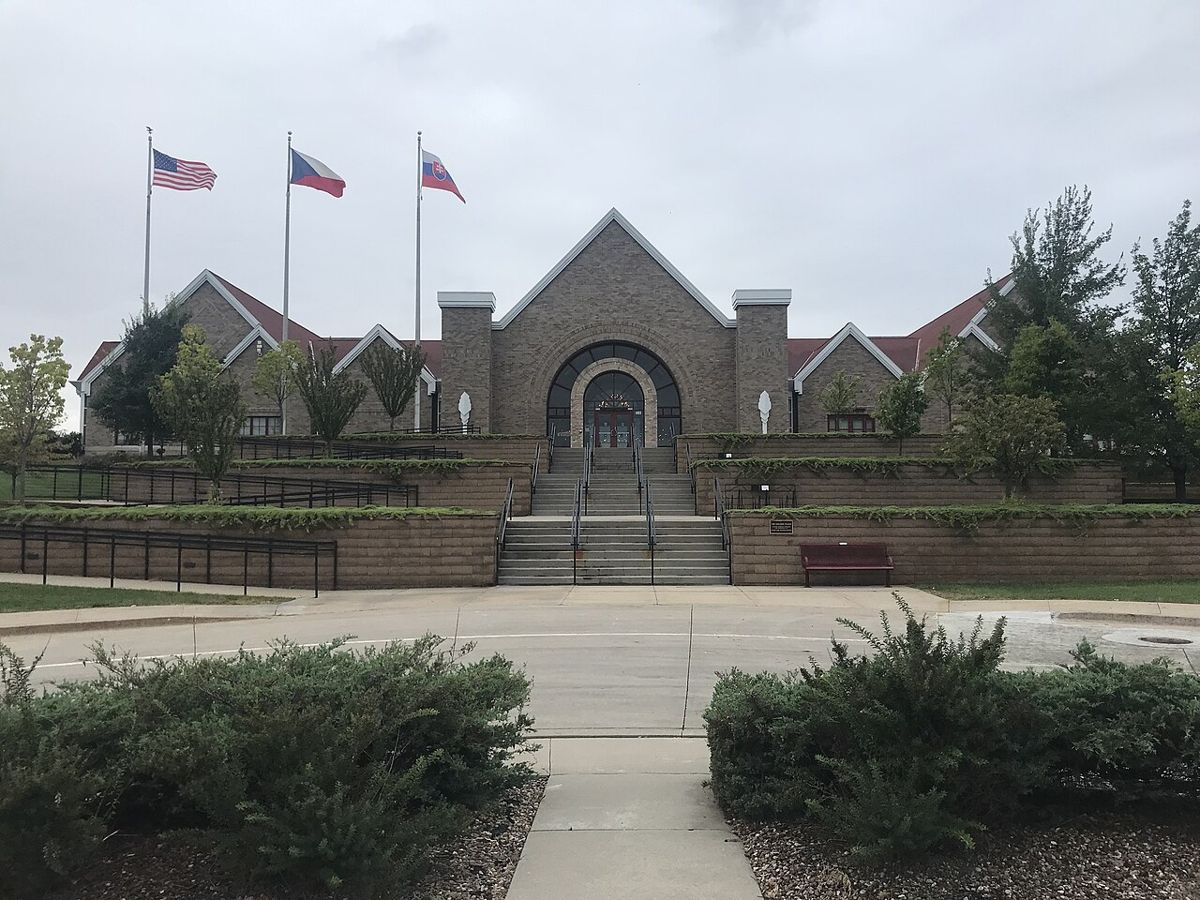 The National Czech & Slovak Museum & Library building in Cedar Rapids